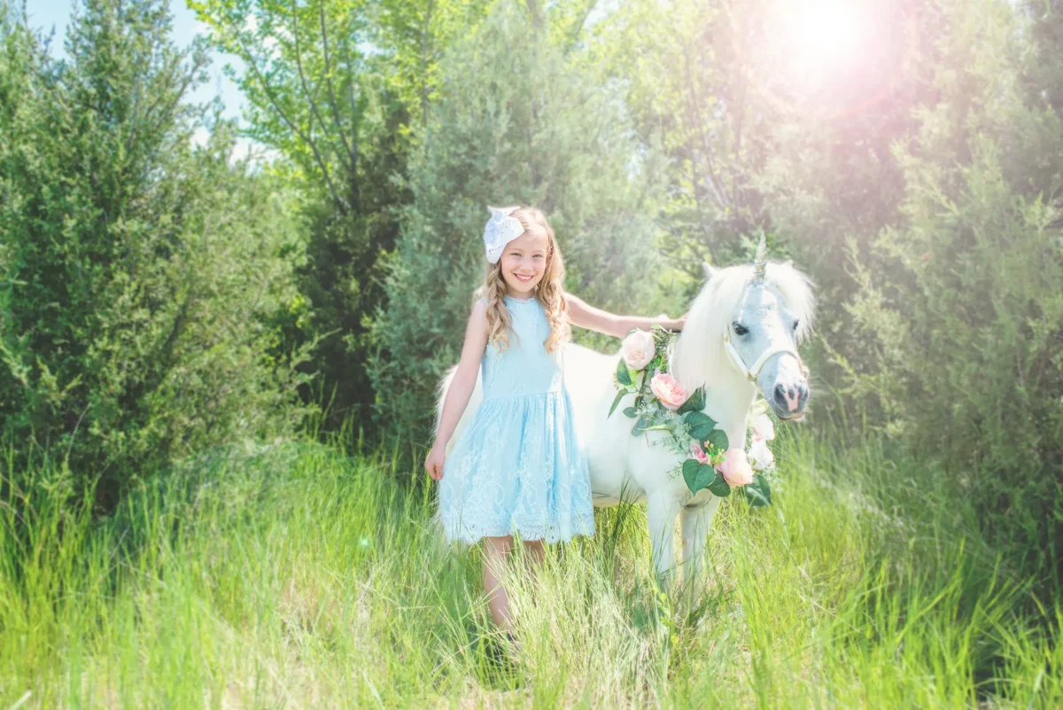 Childhood & imagination portrait by A & K Photography