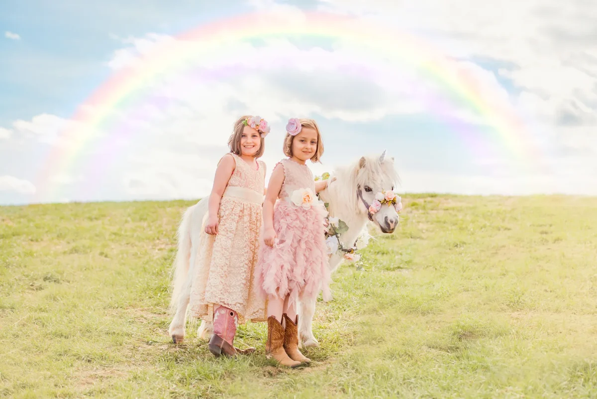 Childhood & imagination portrait by A & K Photography