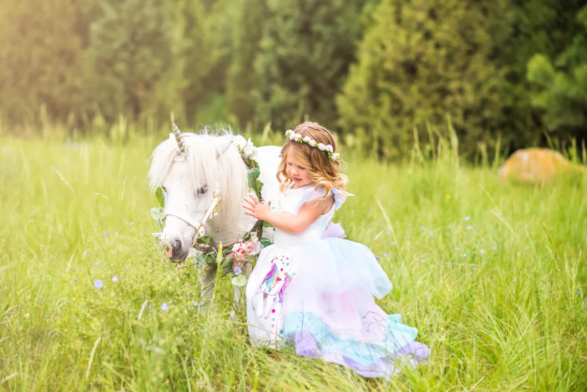 Childhood & imagination portrait by A & K Photography