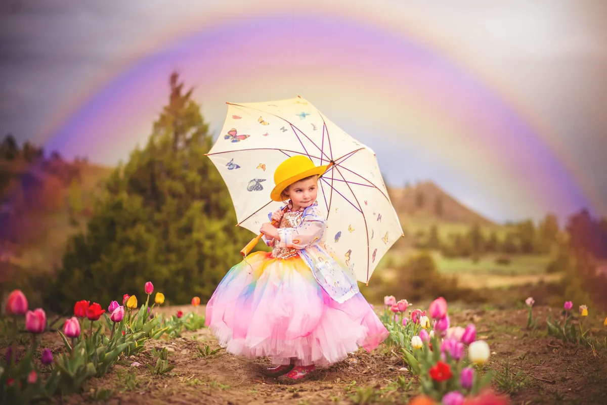 Childhood & imagination portrait by A & K Photography