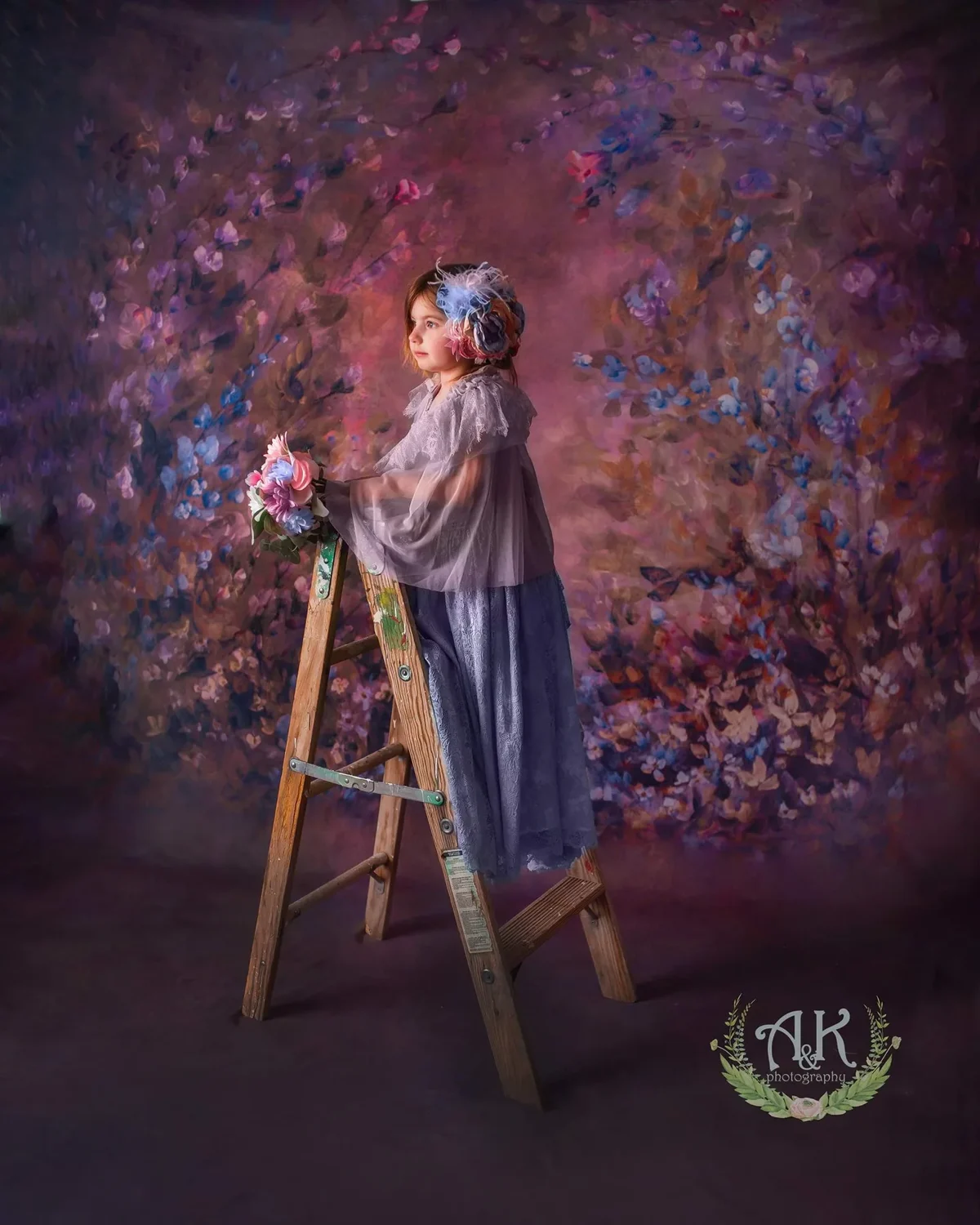 Childhood & imagination portrait by A & K Photography