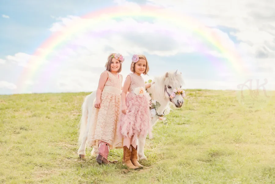 Childhood & imagination portrait by A & K Photography