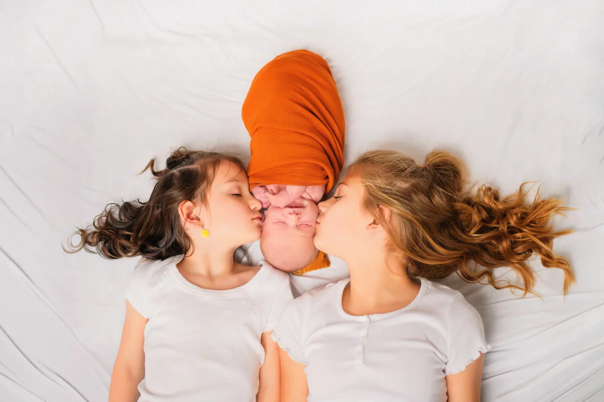 Newborn & maternity portrait by A & K Photography