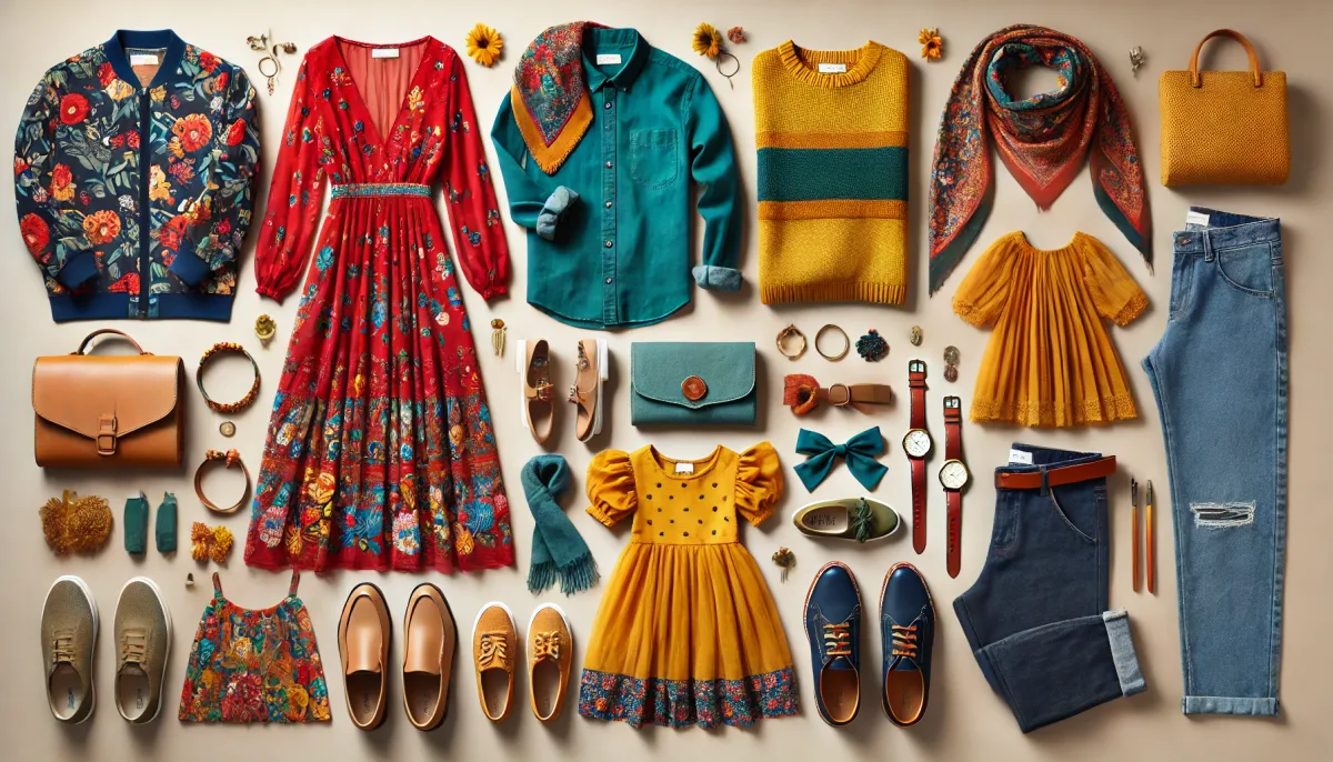Outfit inspiration: rich jewel colors and floral patterns