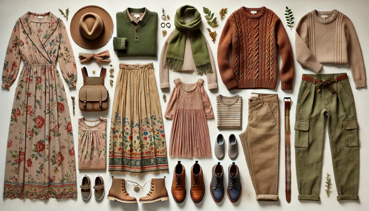 Outfit inspiration: complementary fabrics and patterns